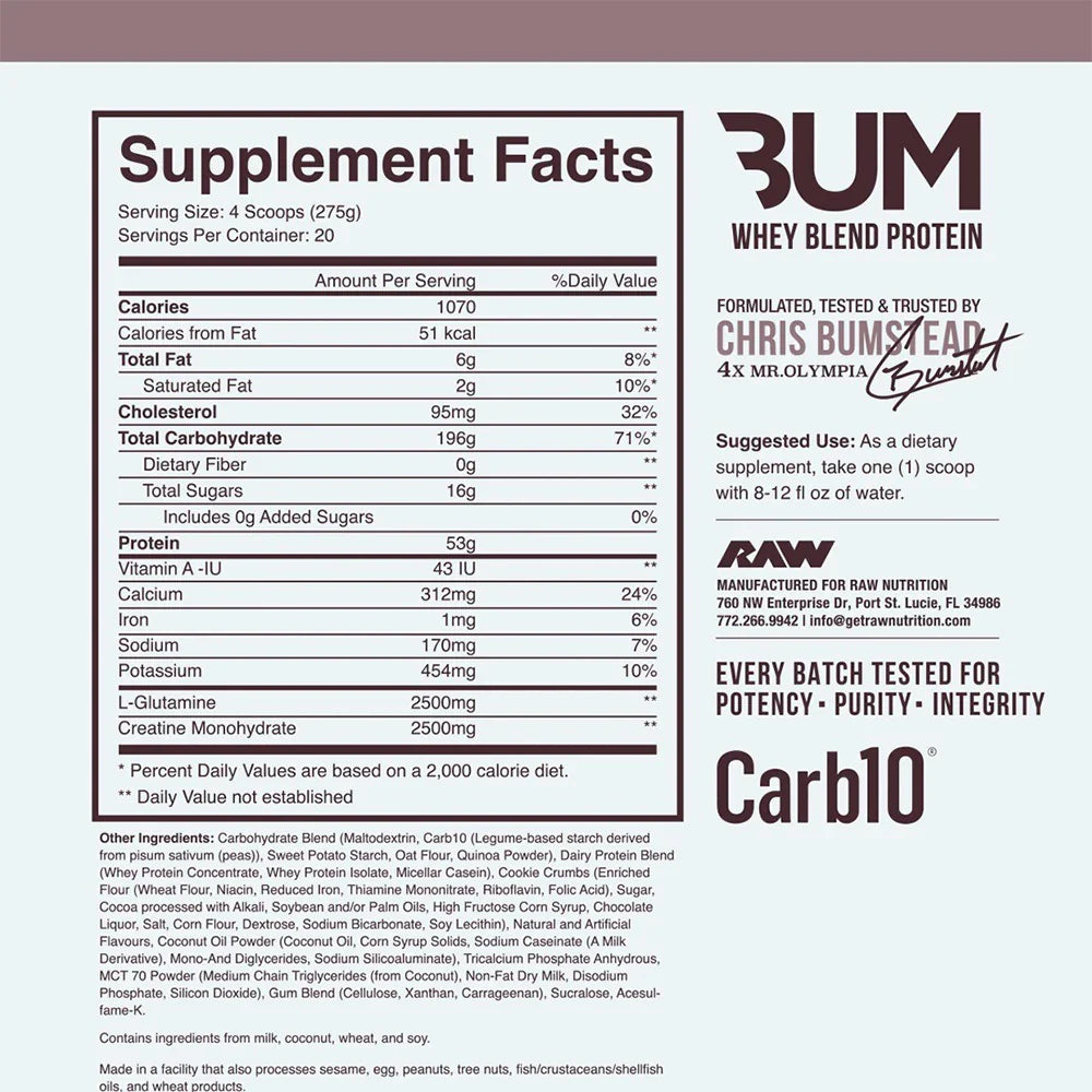 CBum Mass Gainer