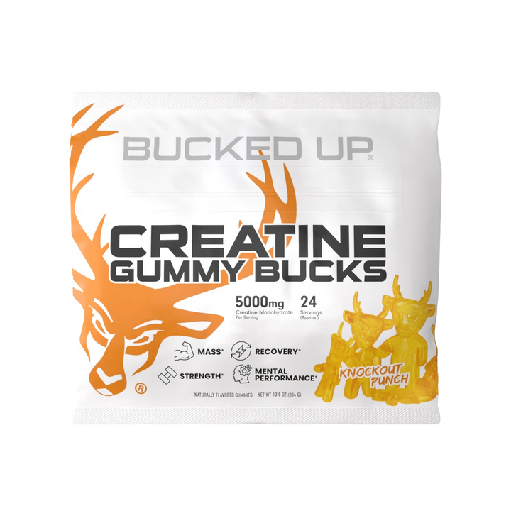 Bucked Up Creatine Gummies // Knockout Punch