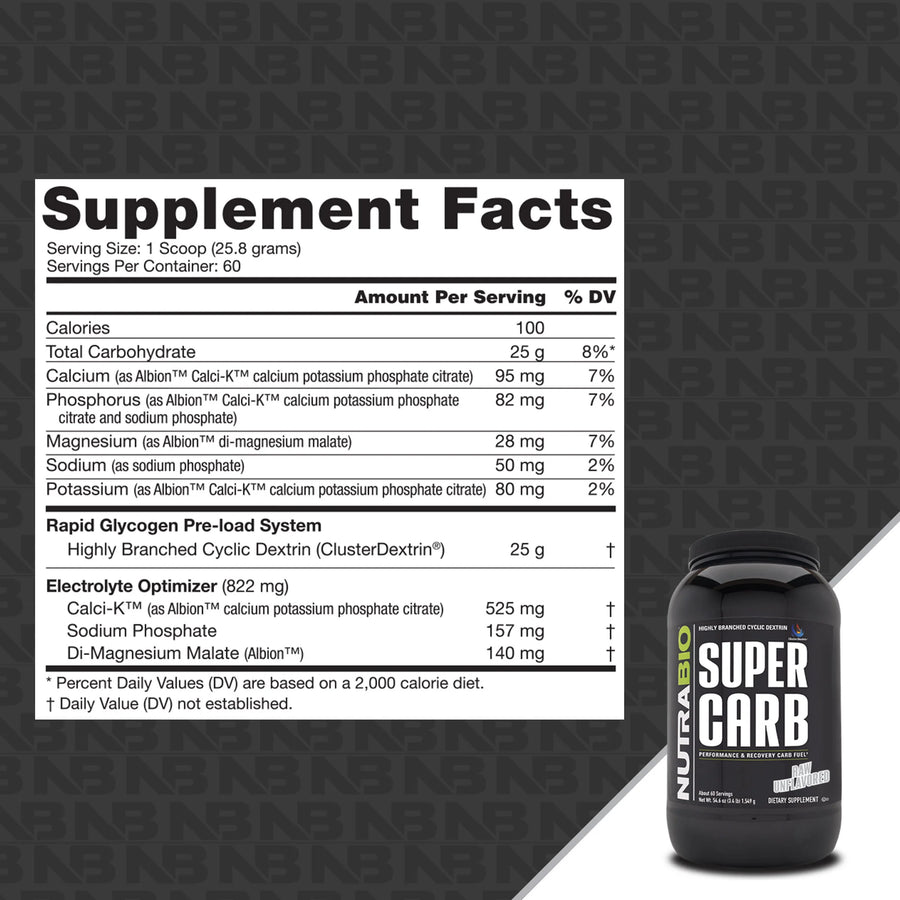 Super Carb 60 // Unflavored