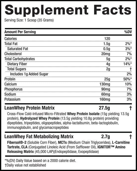 Lean Whey 2lb // Snickerdoodle