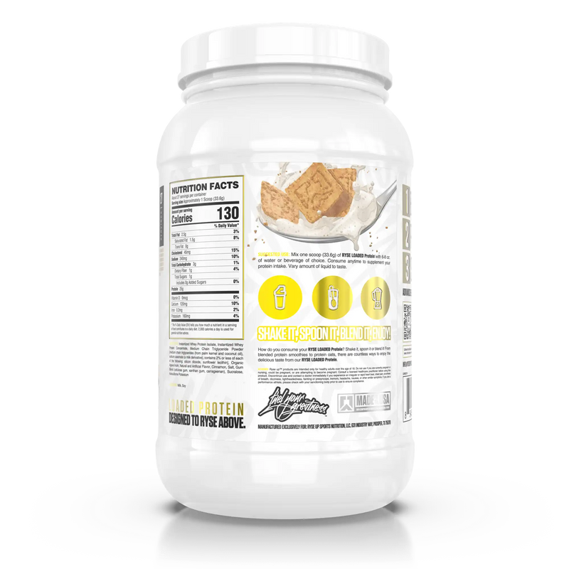 Ryse Loaded Protein // Cinnamon Toast