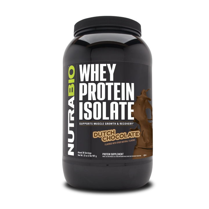 Whey Protein Isolate 2lb // Dutch Chocolate