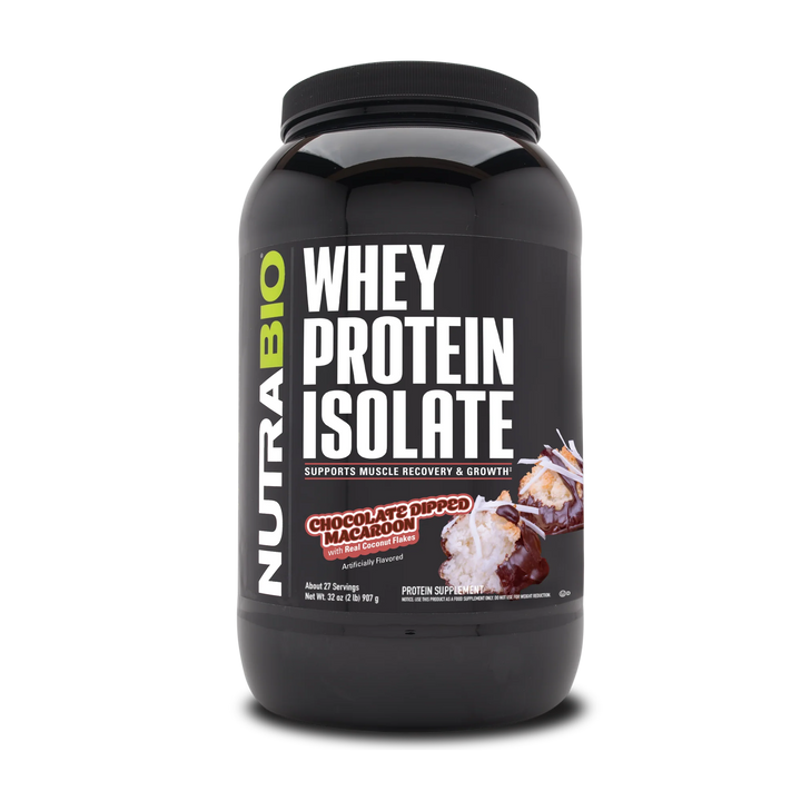 Whey Protein Isolate 2lb // Chocolate Macaroon
