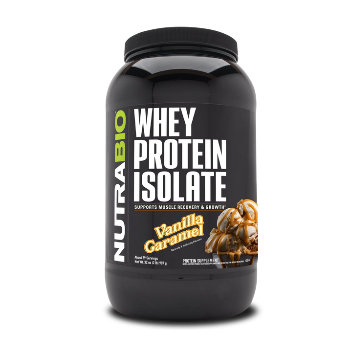 Whey Protein Isolate 2lb // Vanilla Caramel