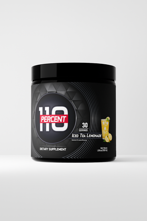 110 Percent Pre Workout //  Iced Tea Lemonade