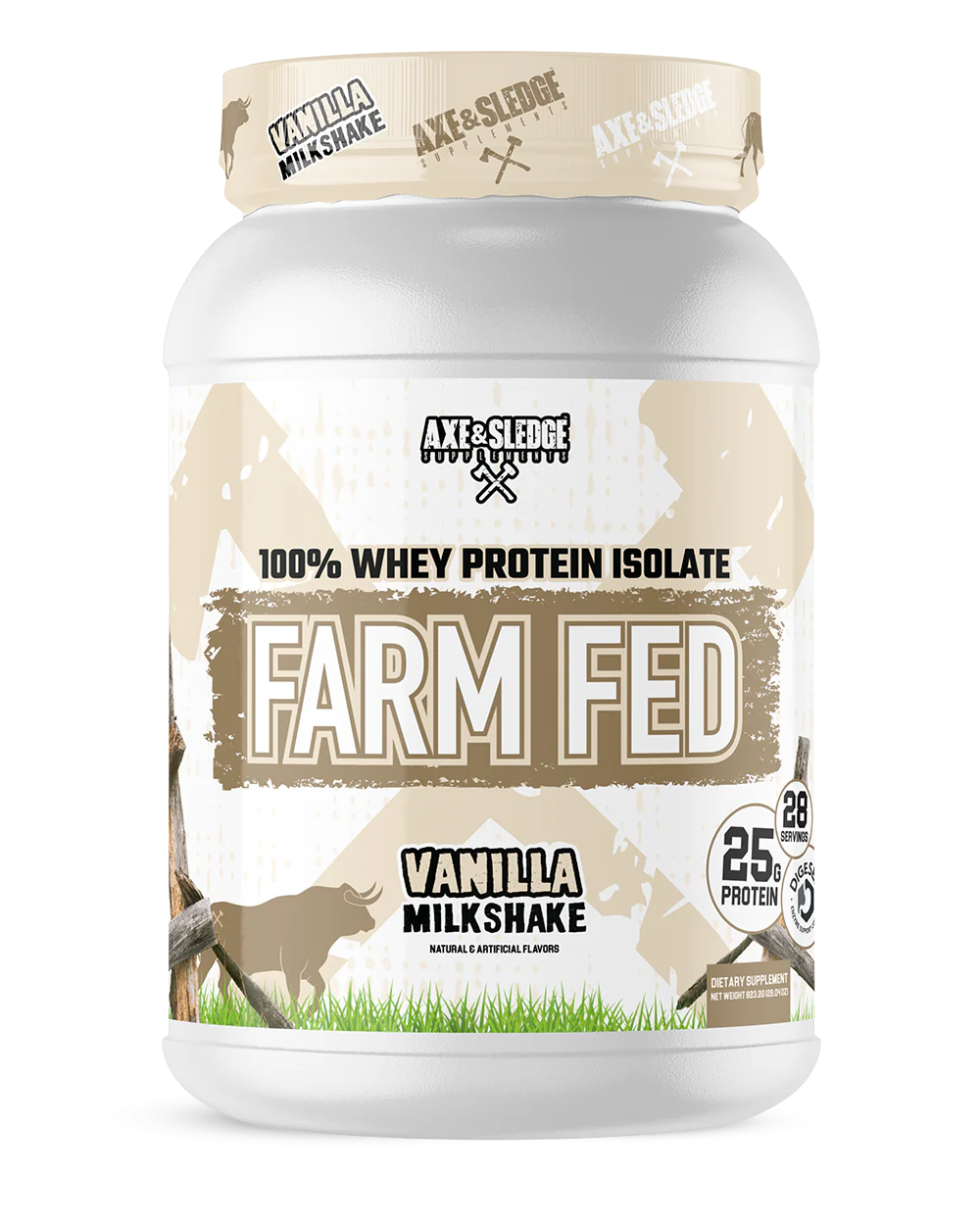 Farm Fed Vanilla Milkshake