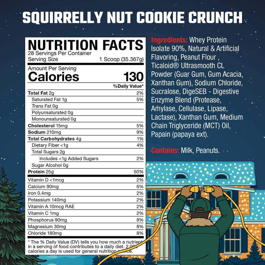 Farm Fed // Squirrely Nut Cookie Crunch