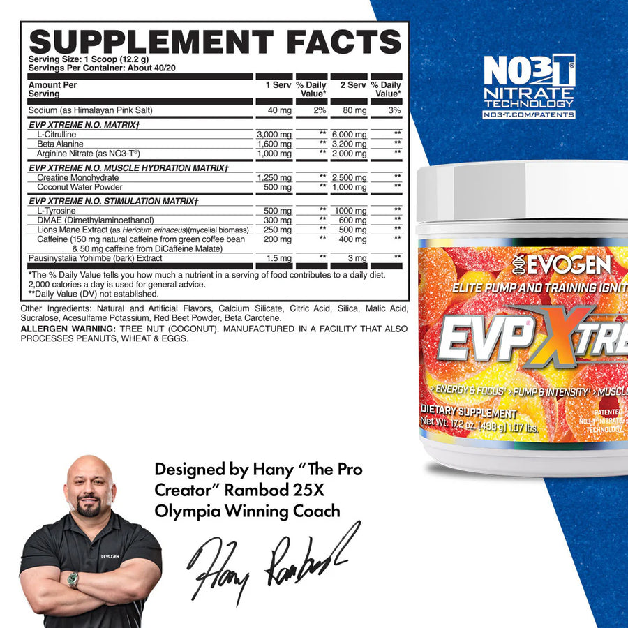 EVP Xtreme N.O. // Peach Rings