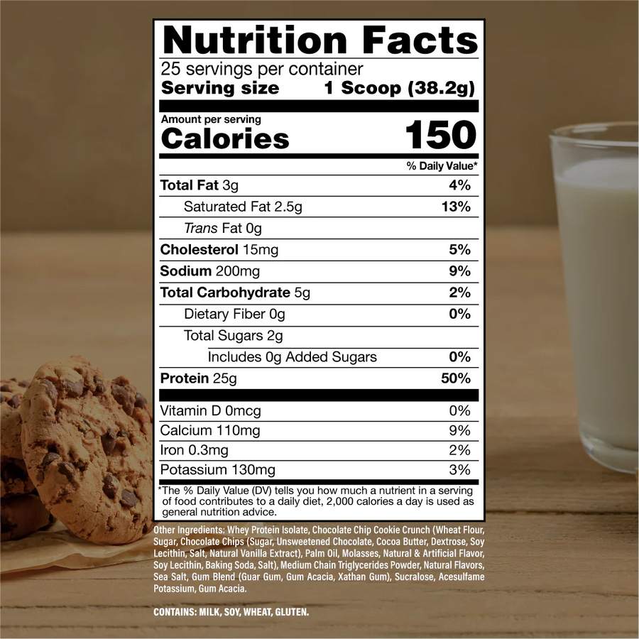 CBum Whey Protein Isolate // Milk & Cookies