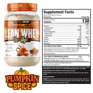 Lean Whey 2lb // Pumpkin Spiced Donut
