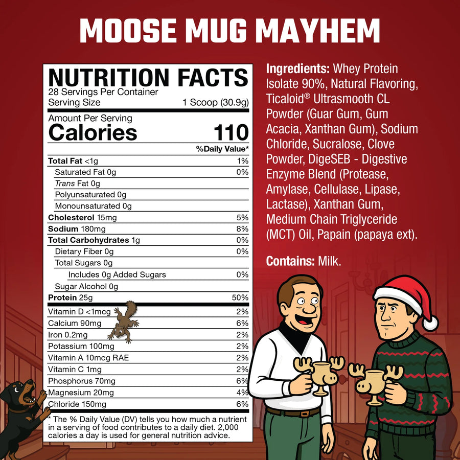 Farm Fed // Moose Mug Mayhem Spiced Eggnog