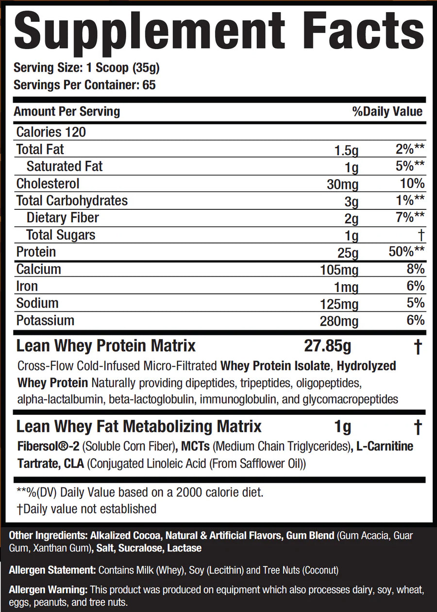 Lean Whey 5lb // Monster Cookie