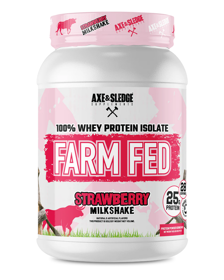Farm Fed // Strawberry Milkshake