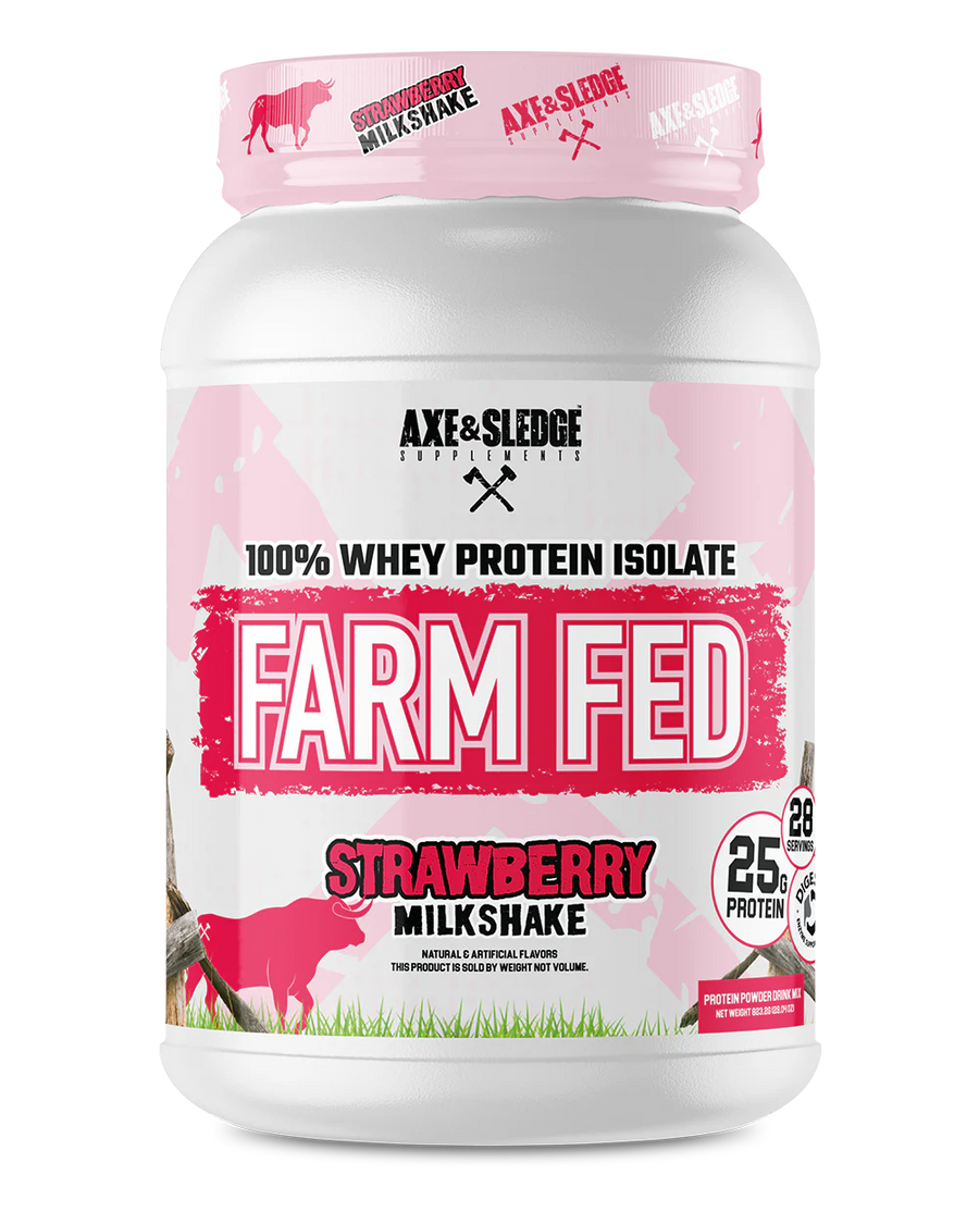 Farm Fed // Strawberry Milkshake