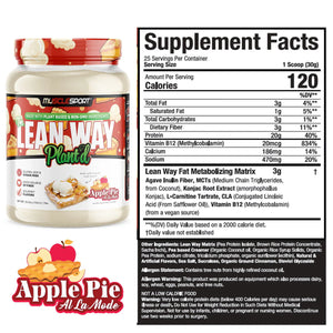 Lean Way Plant'd // Apple Pie