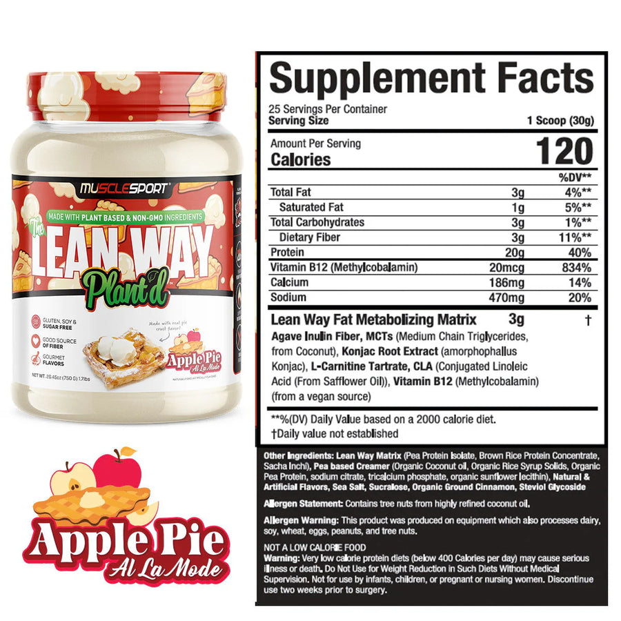 Lean Way Plant'd // Apple Pie