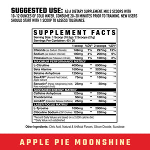 Intake // Apple Pie Moonshine